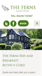 Mobile Screenshot of ferns-guesthouse.co.uk